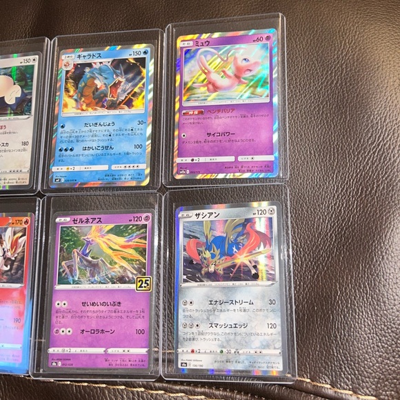8 Unused Holo Japanese Pokemon Cards in Sleeves and Top Loaders - Picture 6 of 7